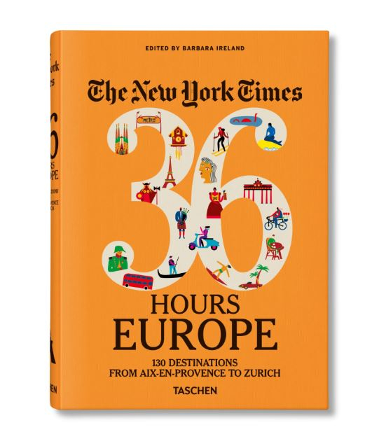 „The New York Times: 36 hours. Europe”, 40 euro (Fot. Materiały prasowe Taschen)