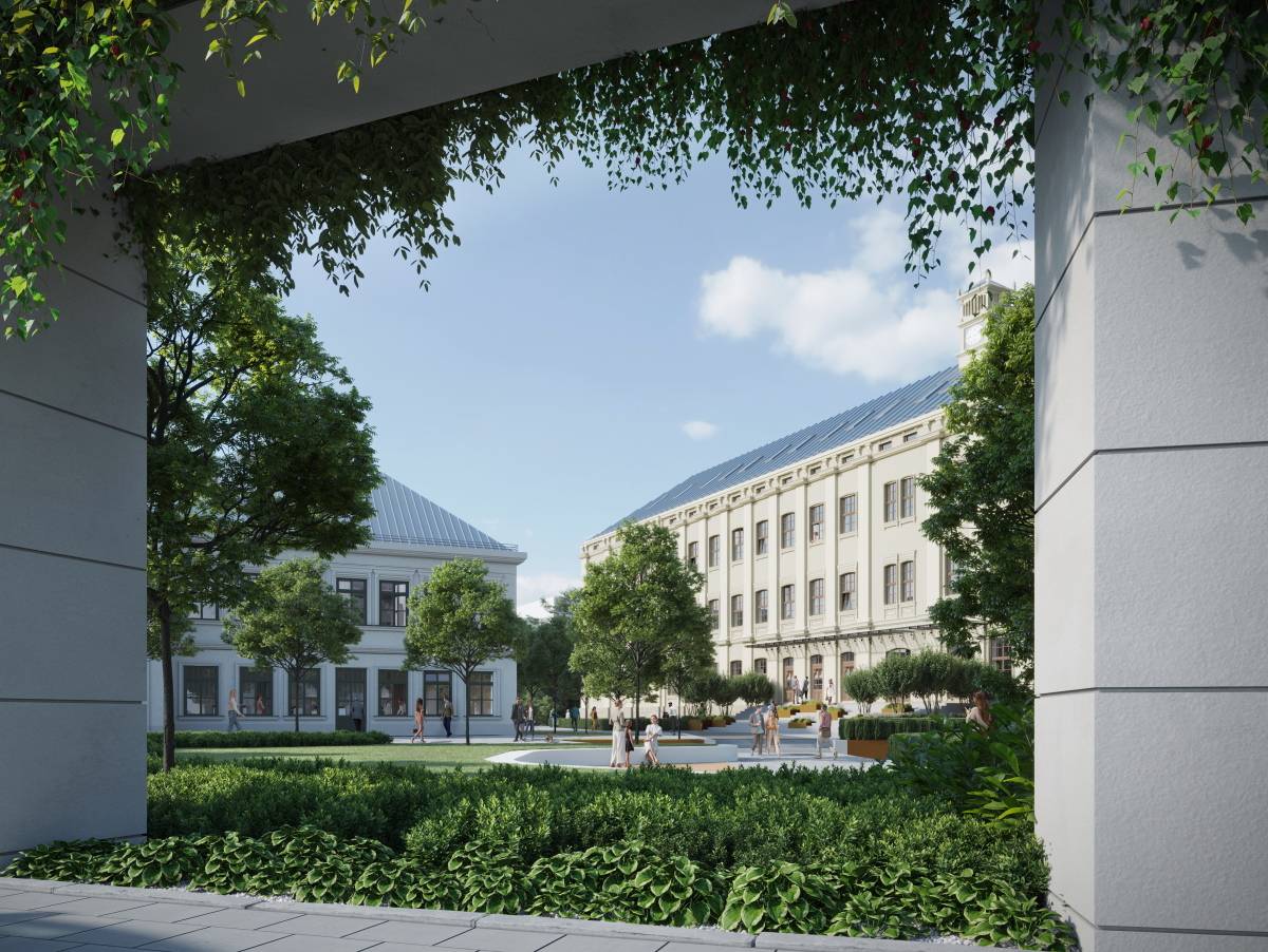 Wizualizacja Dolnych Młynów 10 w Krakowie/ Fot. Materiały prasowe