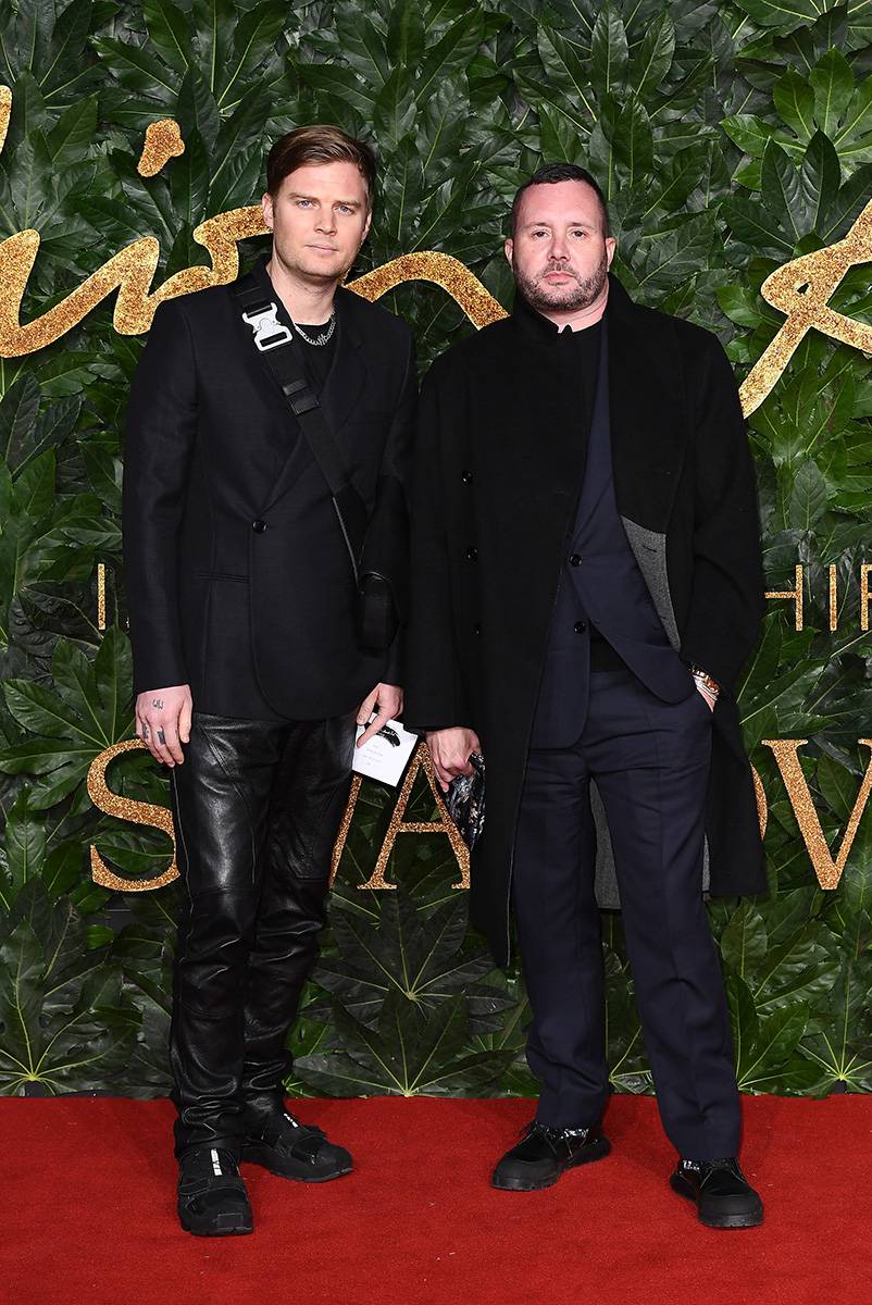 Matthew Williams i Kim Jones (Fot. Jeff Spicer/BFC/Getty Images for BFC)