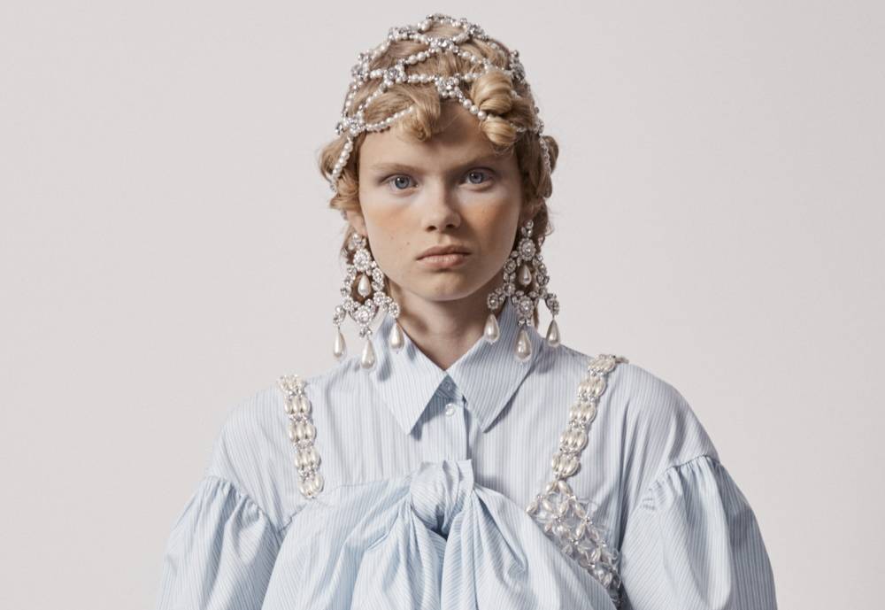 Simone Rocha wiosna-lato 2021 (Fot. ImaxTree)
