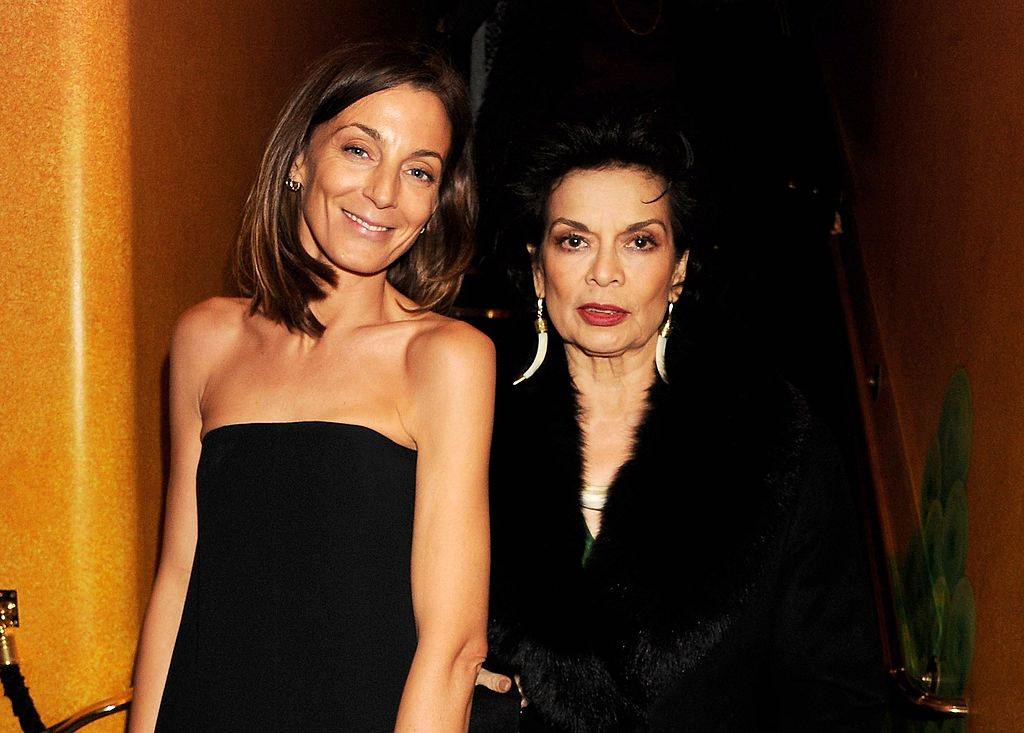 Phoebe Philo i Bianca Jagger (Fot. Getty Images)