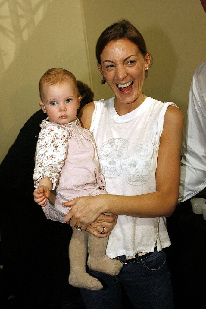 Phoebe Philo z córką (Fot. Getty Images)