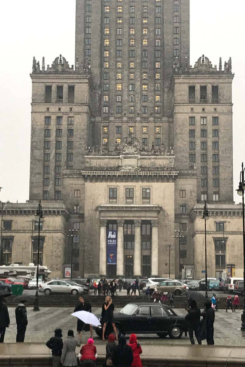 Na planie sesji okładkowej z Anją Rubik i Małgosią Belą. (Fot. Filip Niedenthal/Archiwum prywatne)