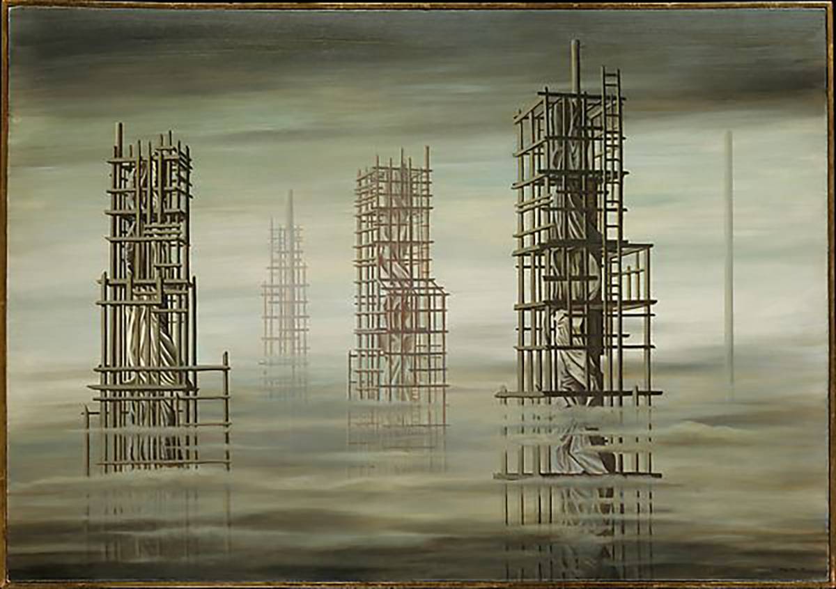 Kay Sage, Tomorrow is Never, 1955, Kolekcja MOMA, New York