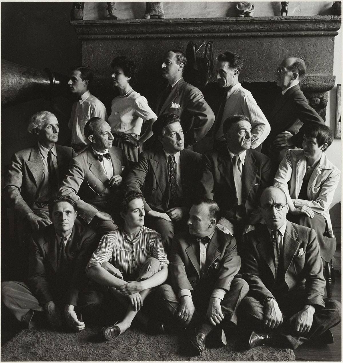 Surrealiści u Peggy Guggenheim, 1942