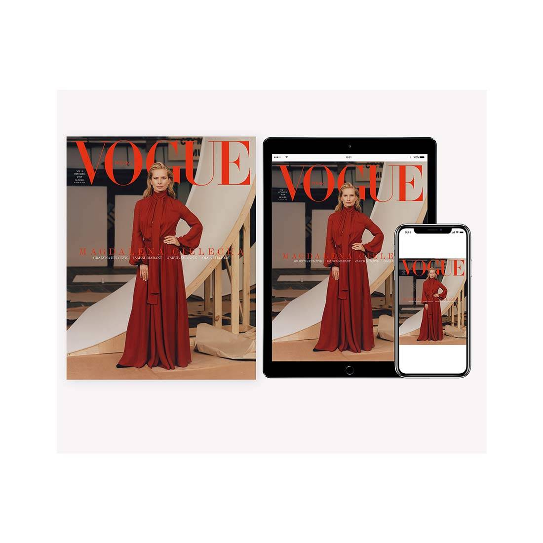 Roczna prenumerata Vogue Polska na terenie Polski 180 zł, zagraniczna 502,30 zł (Fot. Materiały prasowe)