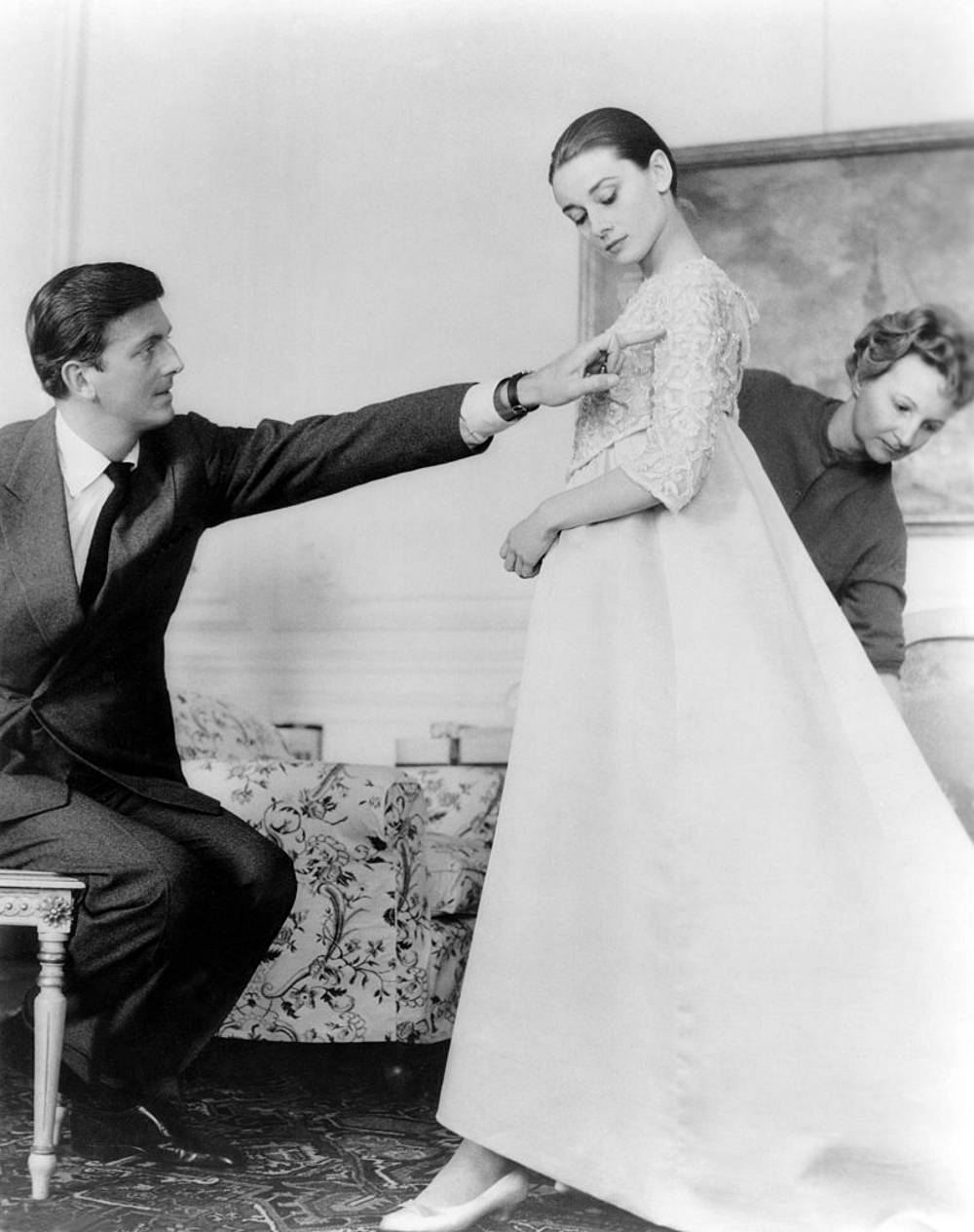 Audrey Hepburn i Hubert de Givenchy (Fot, Sunset Boulevard/Corbis via Getty Images)