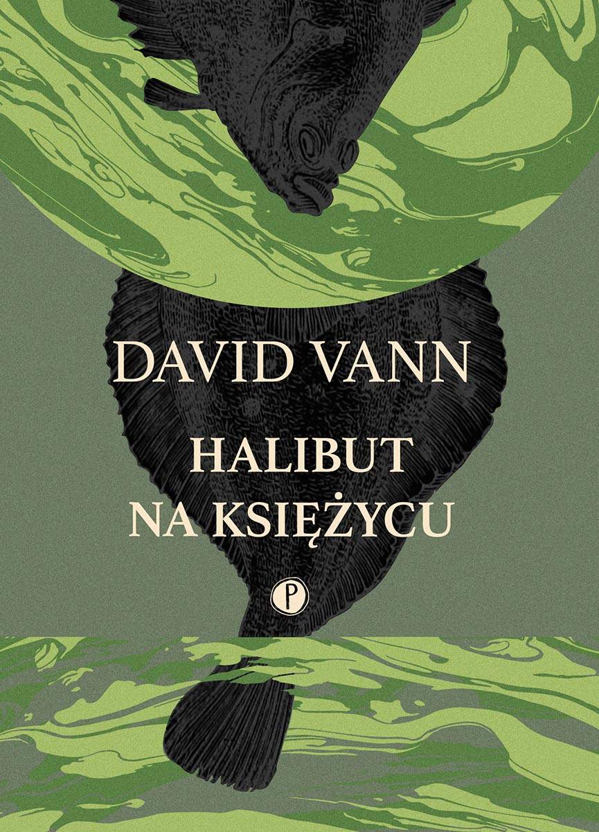 Okładka książki Davida Vanna, „Halibut na Księżycu”,