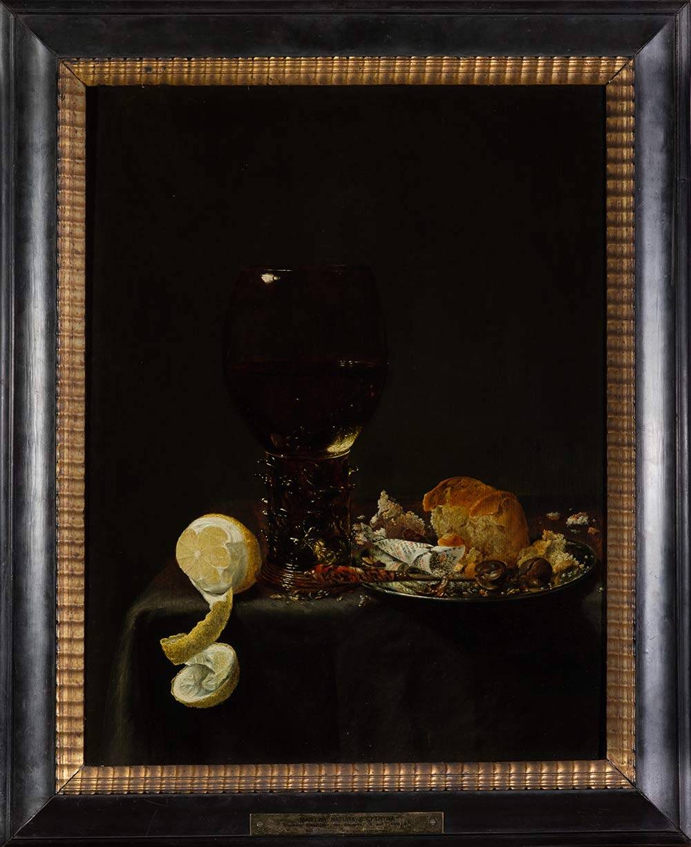 Jan van de Velde III, „Martwa natura z roemerem, cytryną i tacą z chlebem” (Fot. Materiały prasowe)