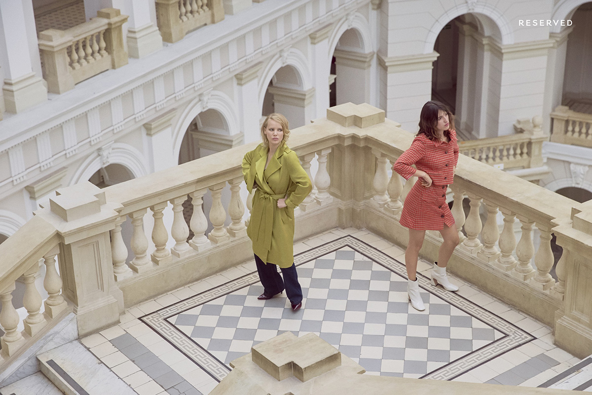 Joanna Kulig i Jeanne Damas w kampanii Reserved