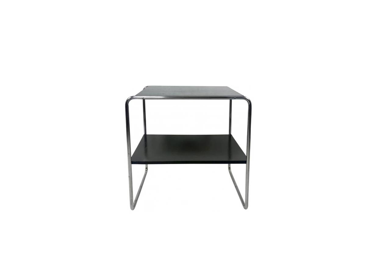 Stolik B12, proj. M. Breuer, Thonet, Czechy, lata 40.
