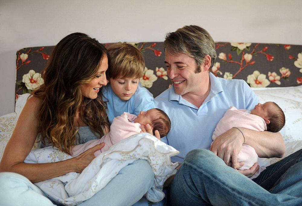 Z mężem, Matthew Broderickiem i dziećmi (Fot. Getty Images)