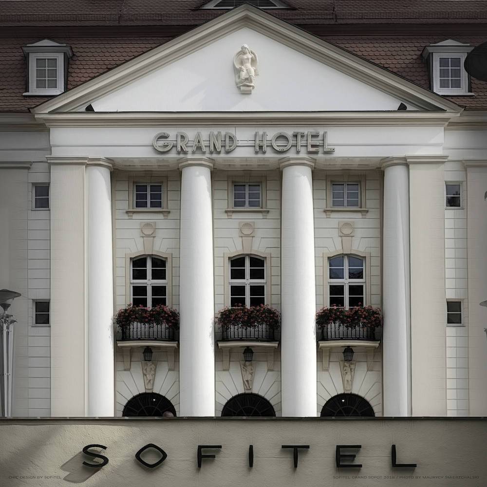 Sofitel Grand w Sopocie w obiektywie Maurycego Śmierzchalskiego