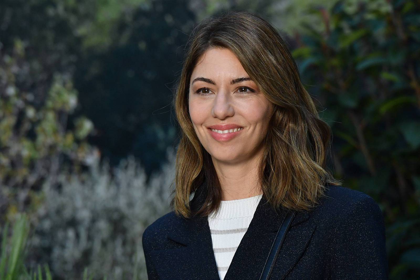 Sophia Coppola na pokazie Chanel. Paris Fashion Week - Haute Couture sezon wiosan/lato 2019 (Stephane Cardinale - Corbis/Corbis via Getty Images)