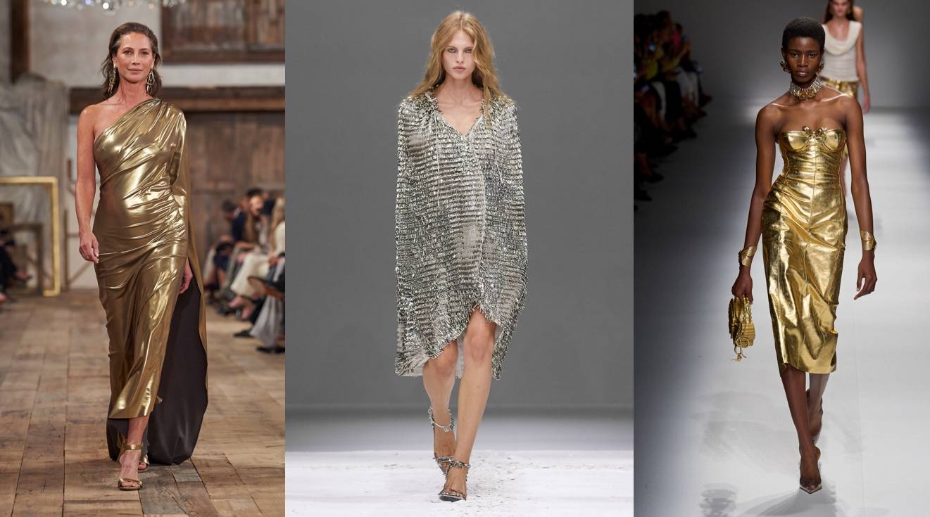 Ralph Lauren, Courreges, Blumarine / Fot. Spotlight. Launchmetrics / Agencja FREE