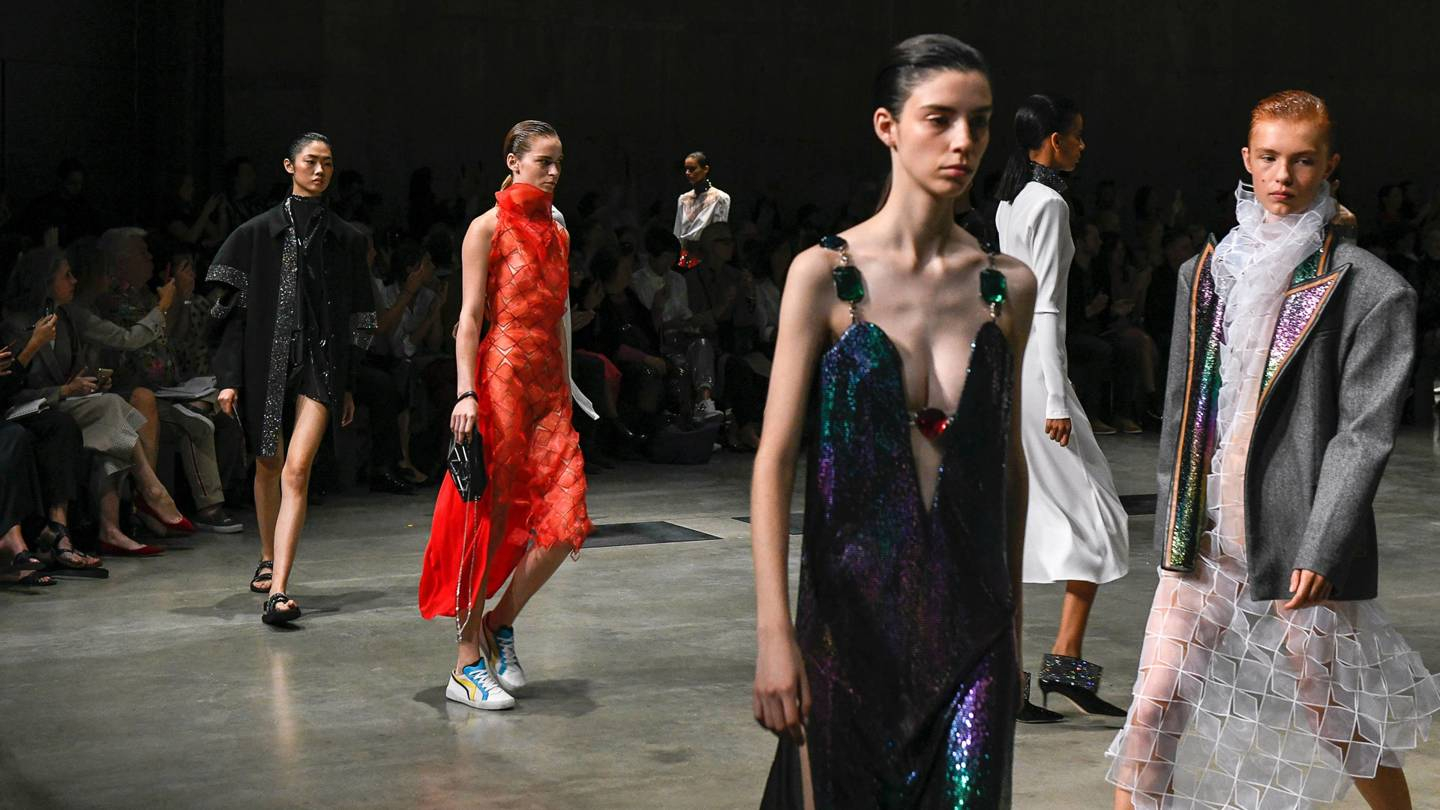 Christopher Kane Spring/Summer 2019, Credit: IKER AIDAMA / INDIGITAL.TV