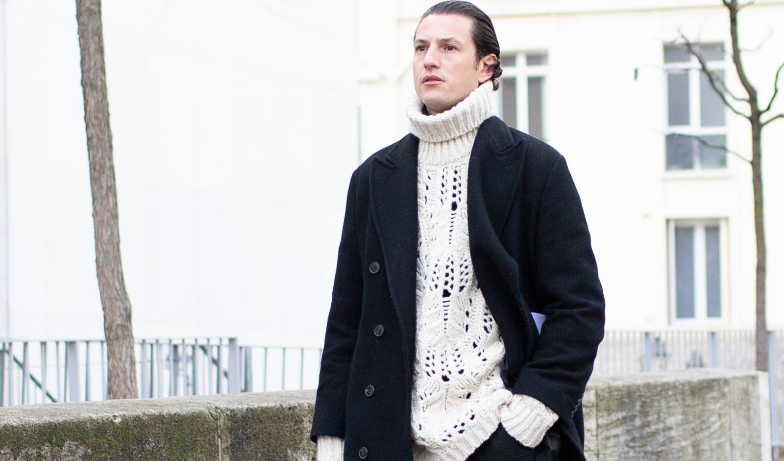 Street style podczas tygodnia mody męskiej w Paryżu