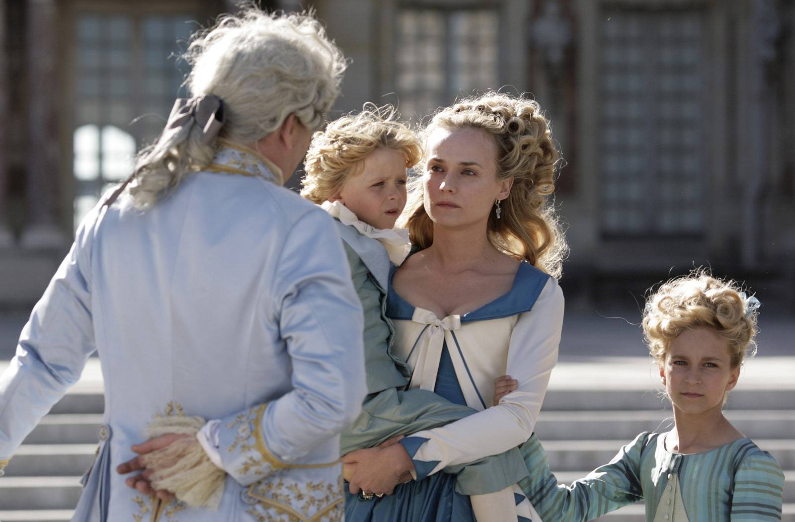 Diane Kruger jako Maria Antonina w filmie „Pożegnanie królowej” Benoît Jacquot (2012). Fot. Carole Bethuel / GMT Productions