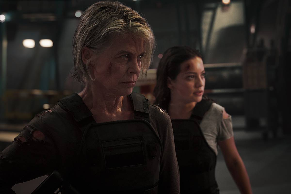 Kadr z filmu „Terminator: Mroczne przeznaczenie”