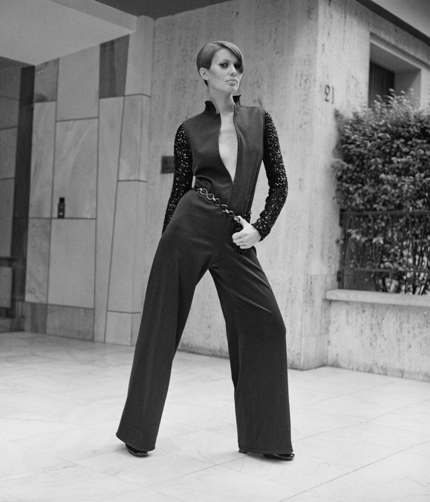 Kombinezon Yves Saint Laurent (Fot. Getty Images)