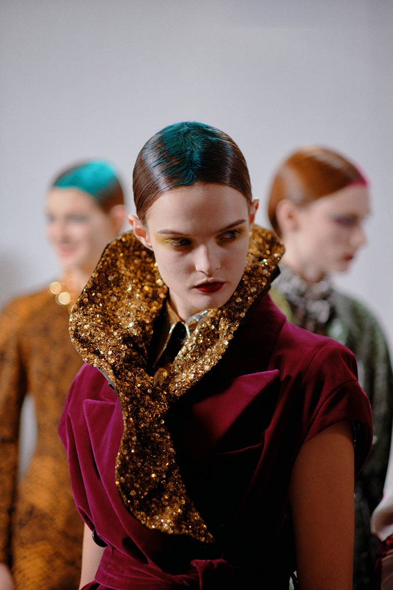 Dries Van Noten jesień-zima 2020-2021 (Fot. Jamie Stoker)