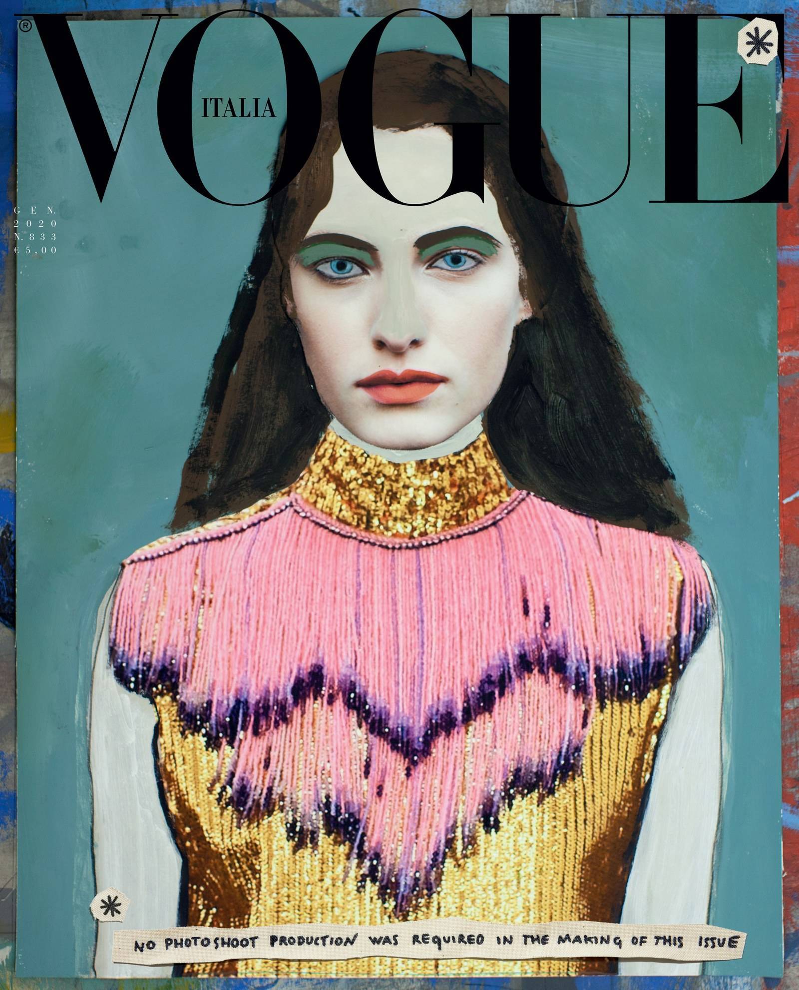 Okładka Vogue Italia (Fot. Materiały prasowe)