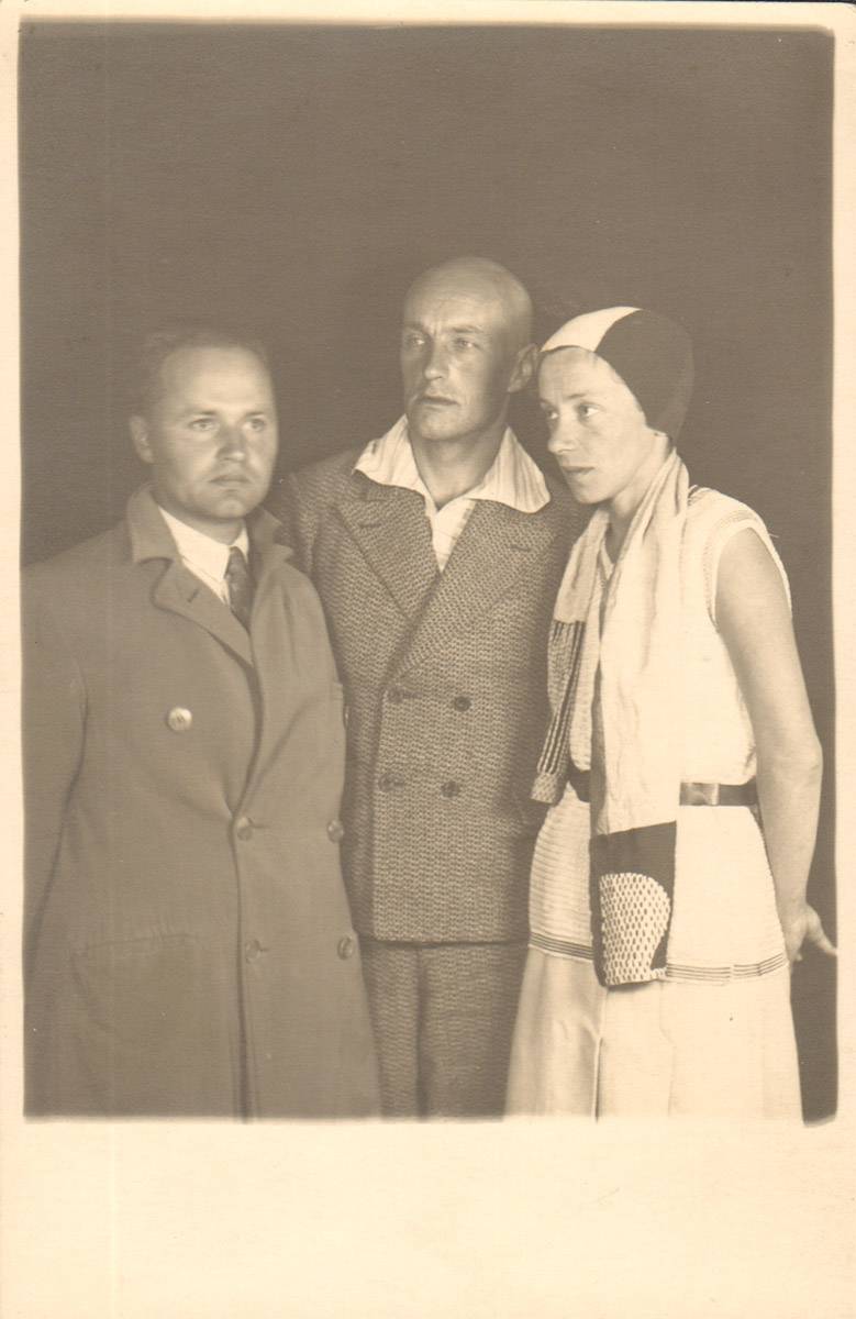 J. Przybos, W. Strzeminski, K. Kobro, 1930 rok