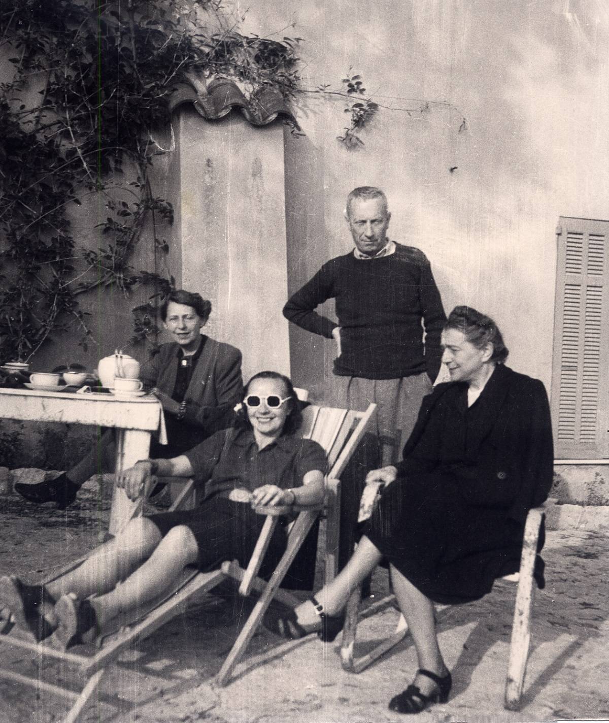 Sophie Taeuber-Arp, Nelly van Doesburg, Hans Arpi Sonia Delaunay, Grasse