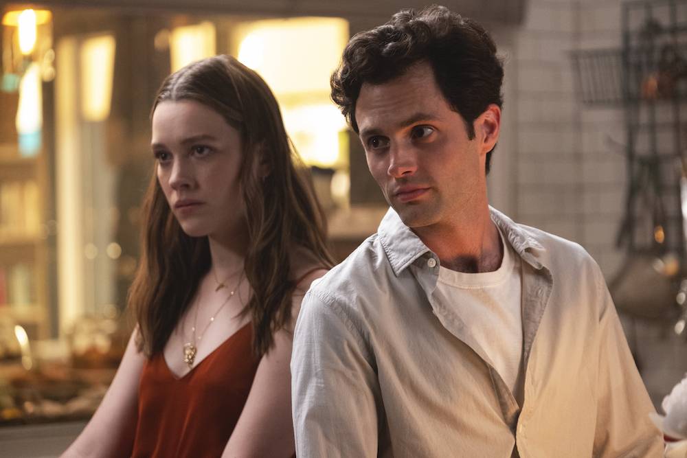 Victoria Pedretti i Penn Badgley (Fot. materiały prasowe)