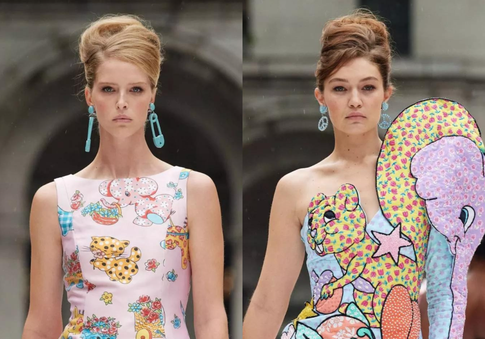 Moschino wiosna-lato 2022 (Fot. materiały prasowe)