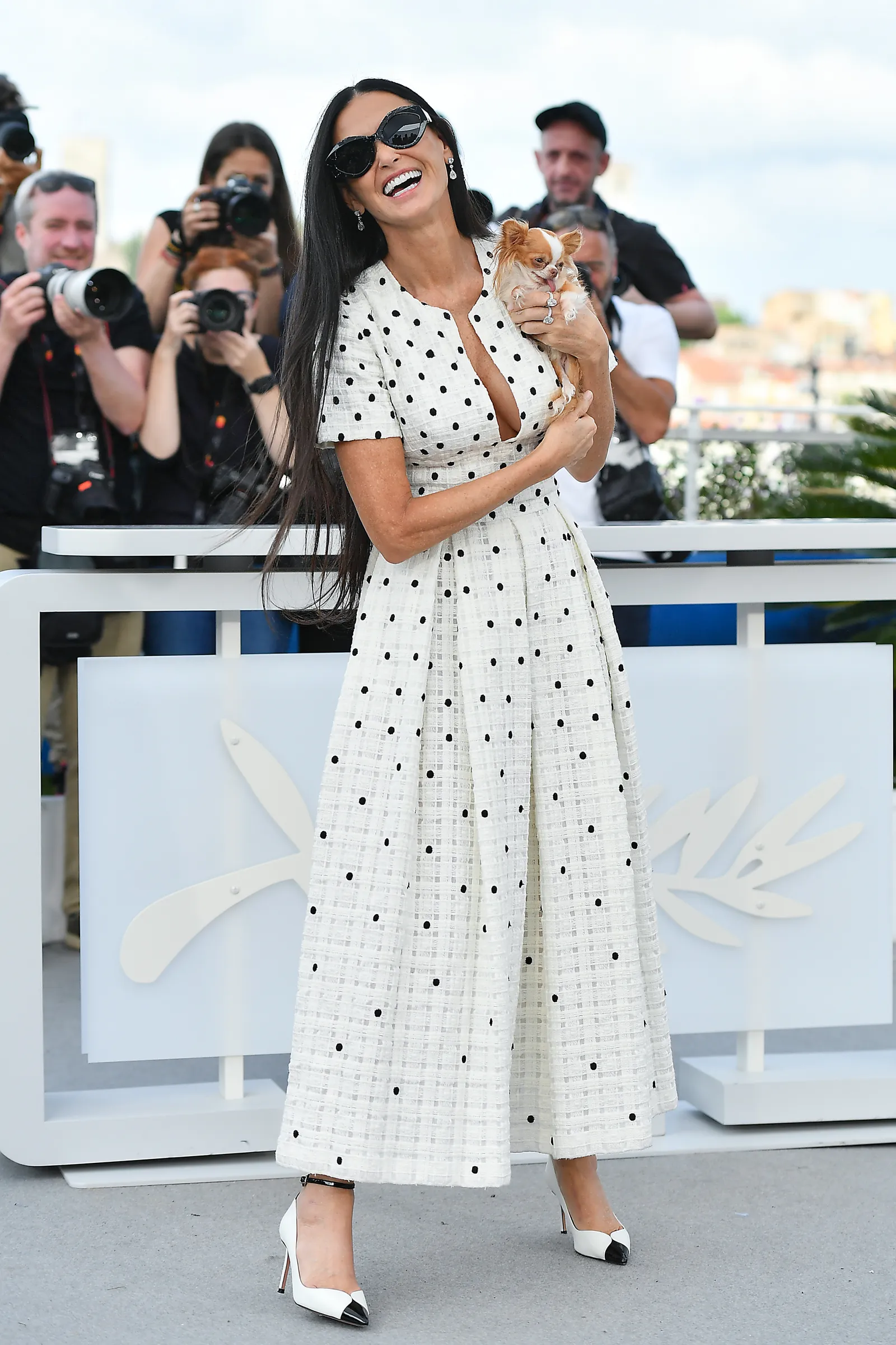 Demi i Pilaf biorą udział w 77. Festiwalu Filmowym w Cannes (Fot. Dominique Charriau/WireImage)