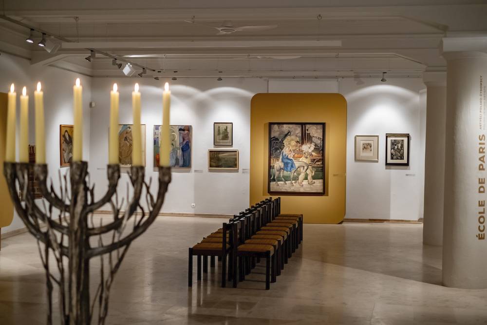 Wystawa „École de Paris. Artyści polsko-żydowscy” w Galerii Sztuki Akademii Lubrańskiego w Poznaniu – Muzeum Archidiecezjalne w Poznaniu (Fot. Robert Woźniak)