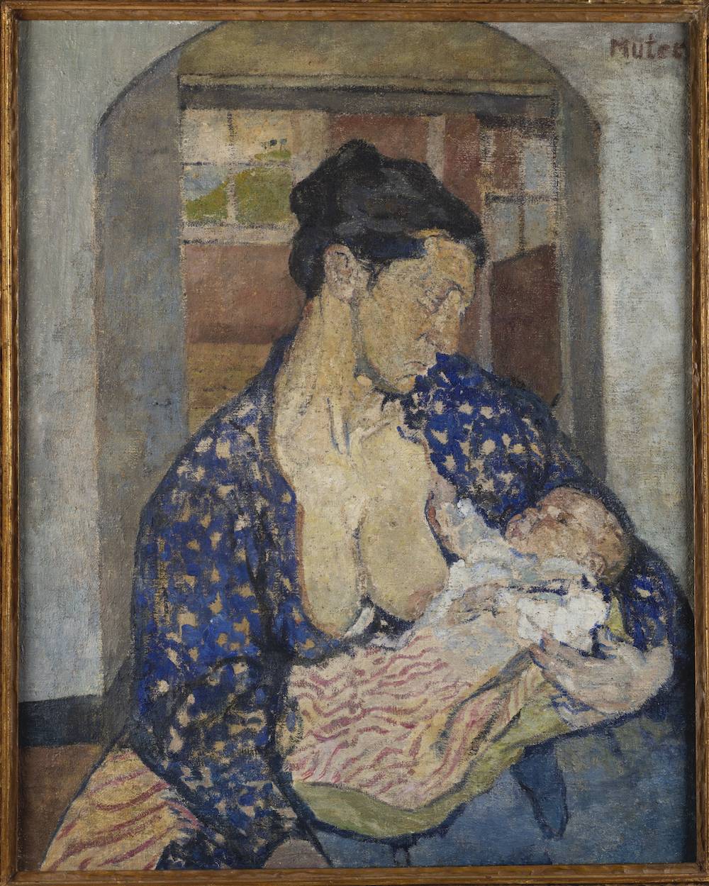 Mela Muter, Błękitne macierzyństwo, 1909 (Kolekcja Bolesława i Liny Nawrockich)