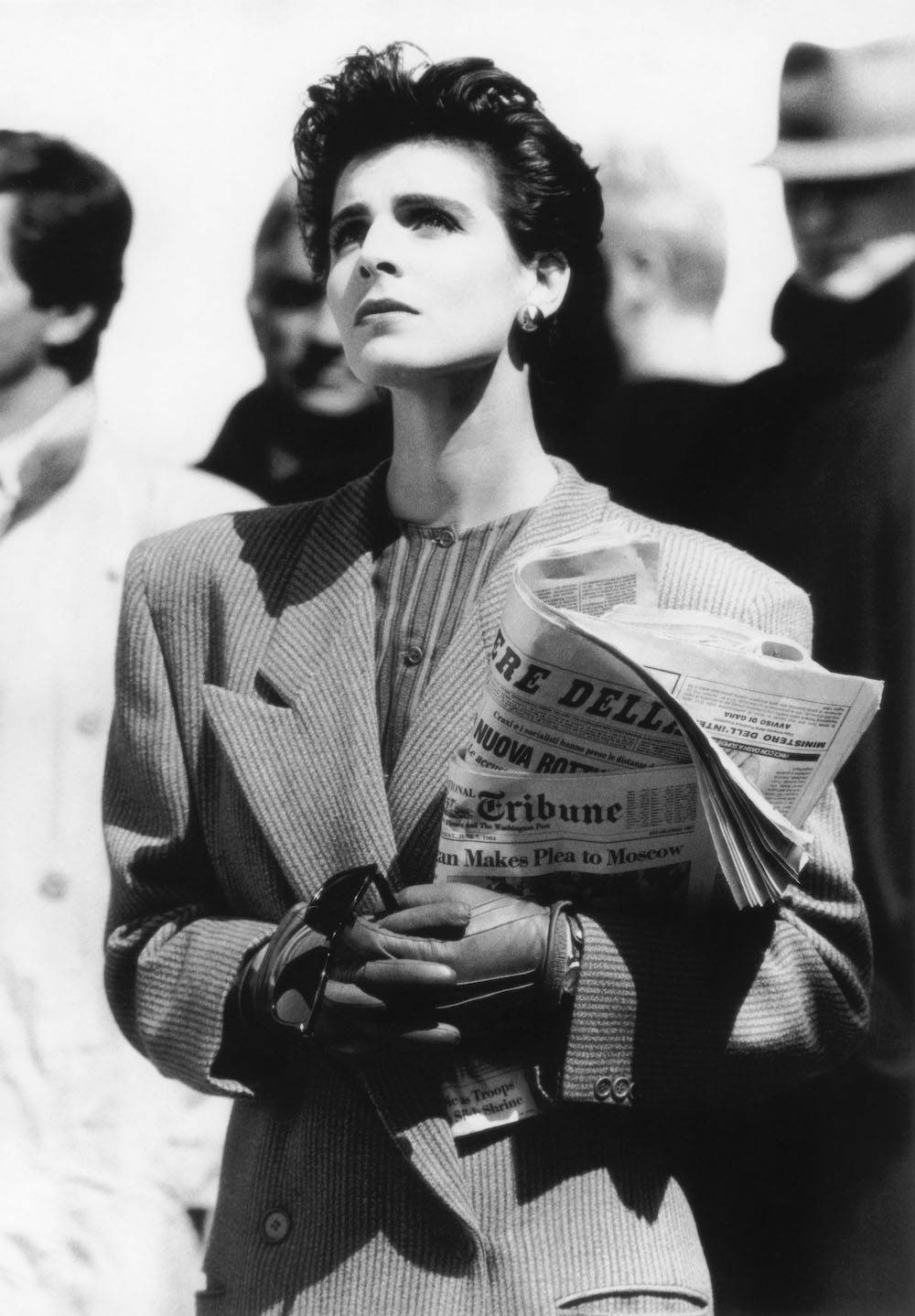 (Fot. Giorgio Armani jesień-zima 1985 / Aldo Fallai)