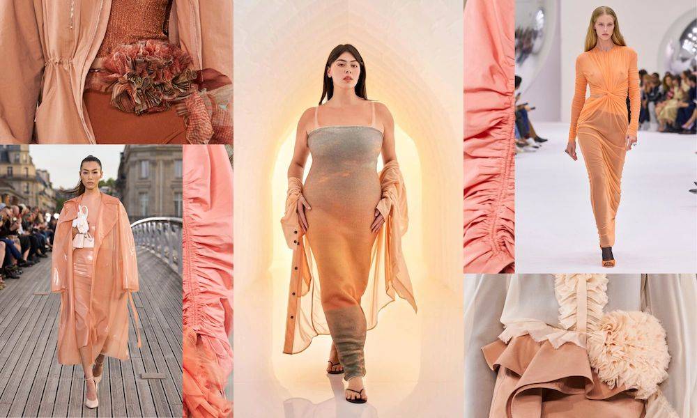 Najmodniejszy kolor Pantone wiosna 2024 (Fot. Spotlight. Launchmetrics, materiały prasowe, Acielle / Style du Monde)