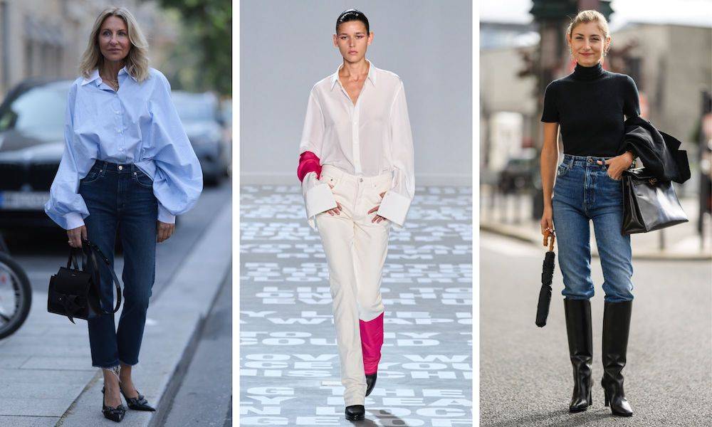 Najlepsze stylizacje z jeansami skinny. Projektanci i gwiazdy street style’u podpowiadają, jak nosić wąskie spodnie damskie (Fot. Getty Images, Spotlight. Launchmetrics)