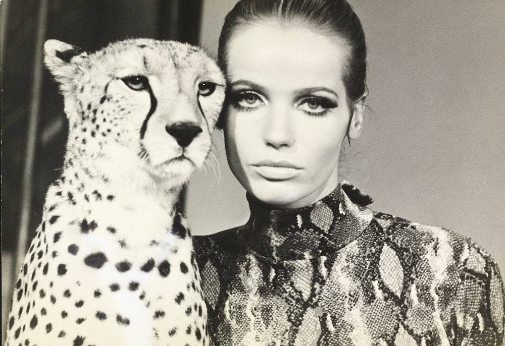 Veruschka (Fot. Franco Rubartelli, 1967 rok, Vogue © Condé Nast)
