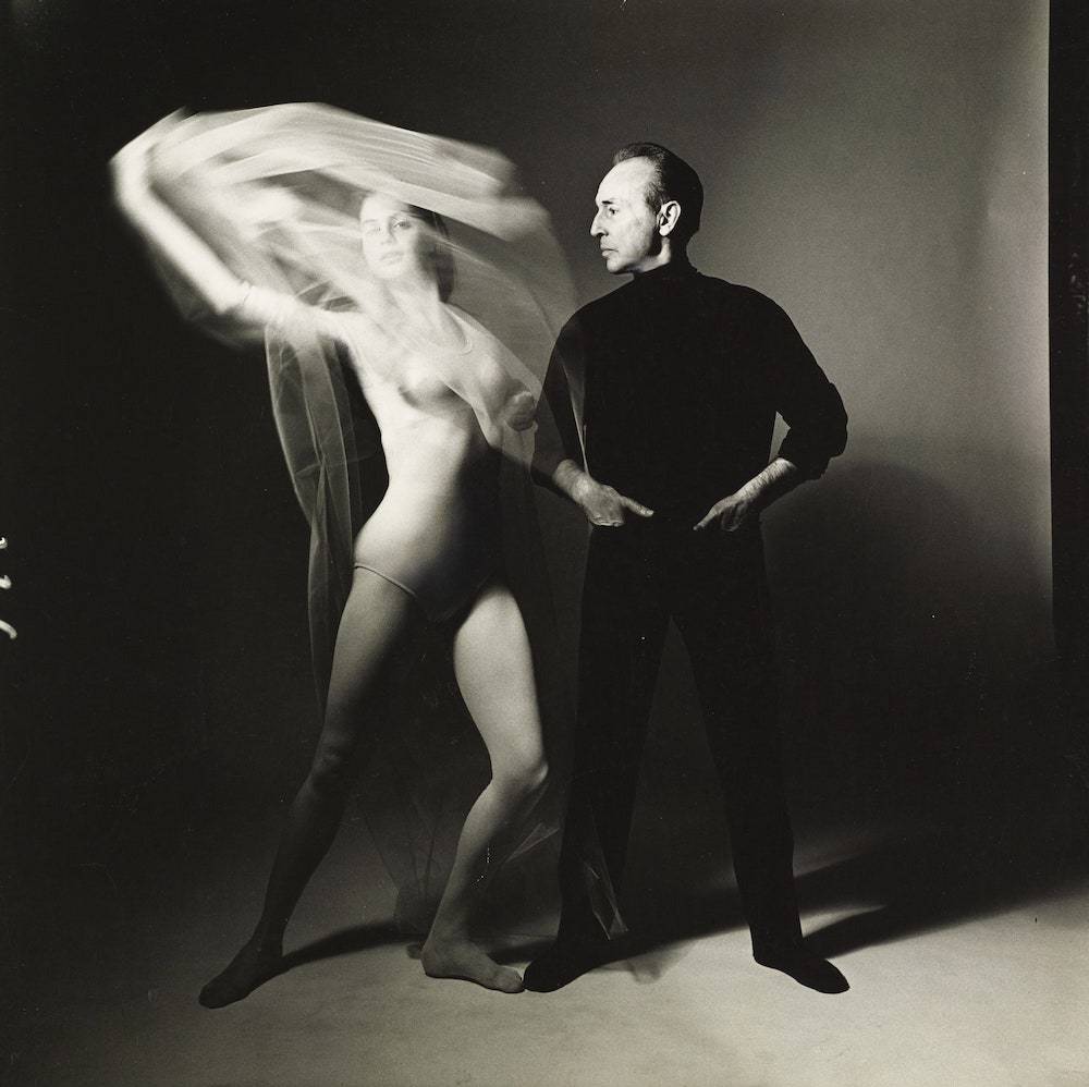 George Balanchine i Suzanne Farrell (Fot. Bert Stern,1965 rok, Vogue © Condé Nast)
