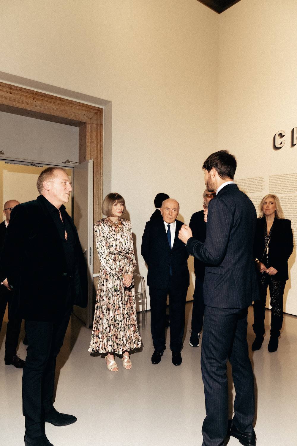 François-Henri Pinault, Anna Wintour i François Pinault. (Fot. Antonio De Masi / ademasi)