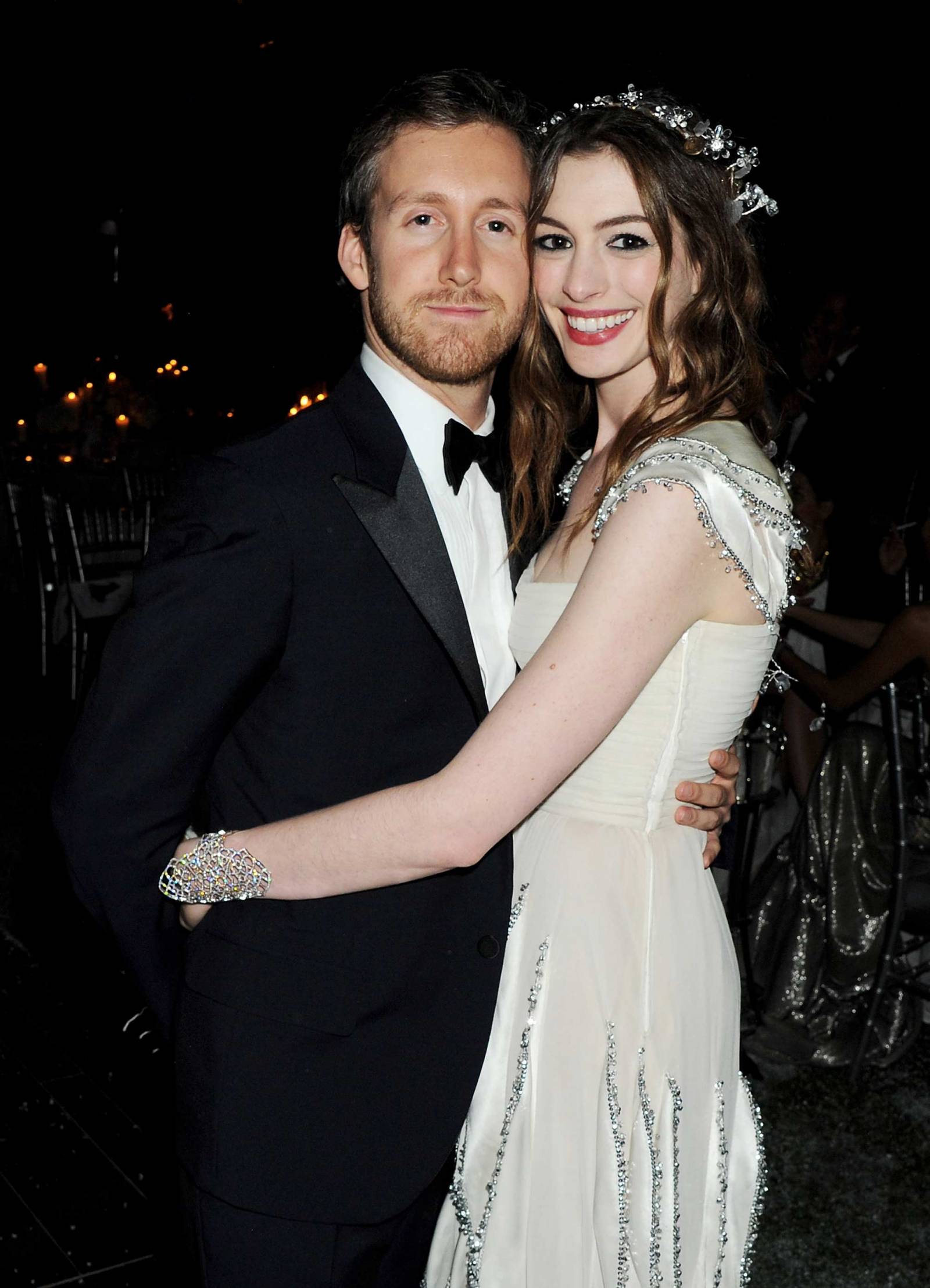 Adam Shulman i Anne Hathaway (Fot. Getty Images)